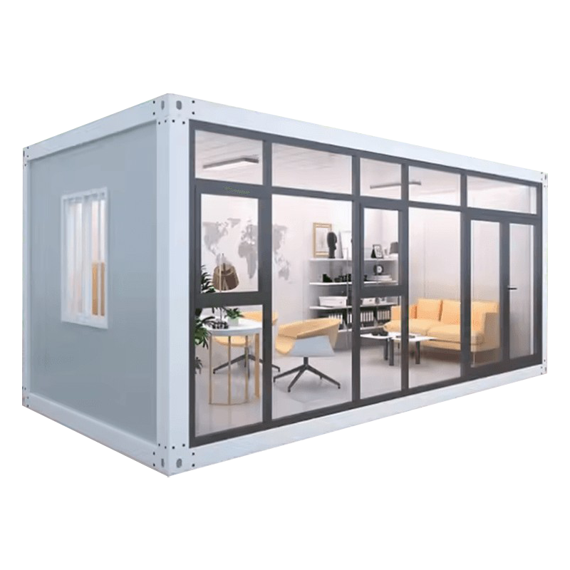 屋外単層ガラスサンルーム拡張プレハブコンテナハウス