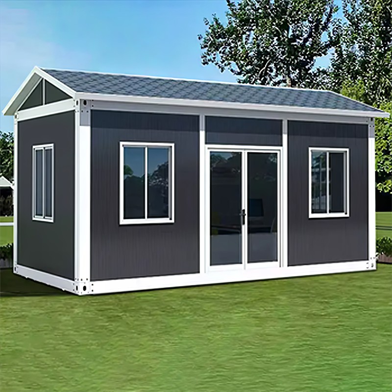 切妻屋根のコンテナハウス